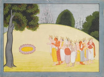 Os deuses invocam Devi